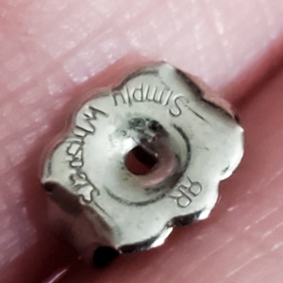 Vintage earrings set 2 native American style Concho turquoise 80's wavy pierced - Picture 9 of 9